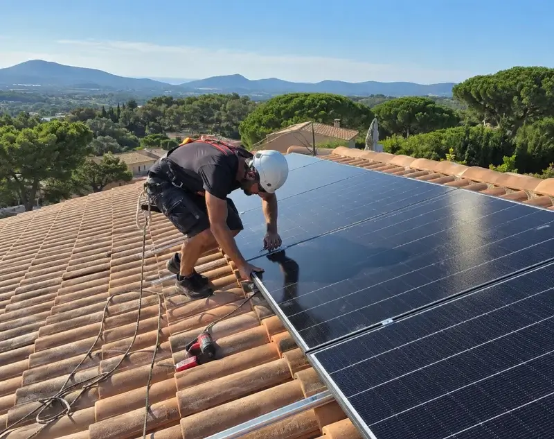 Installateur panneaux solaires Targasonne — pose photovoltaïque sur toiture